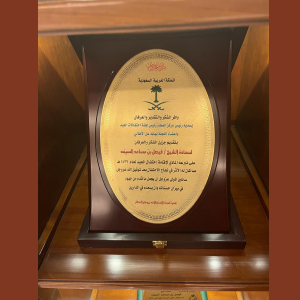 شهادة تقدير وجائزة إنجاز — شركة السيف للتطوير والمقاولات (21)